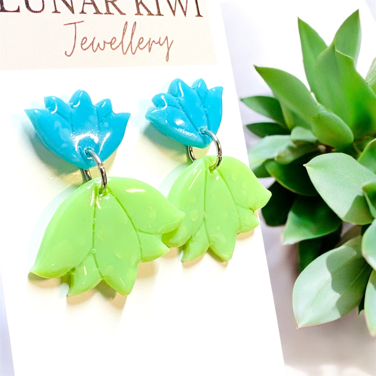 Mindful Bloom Lotus Earrings