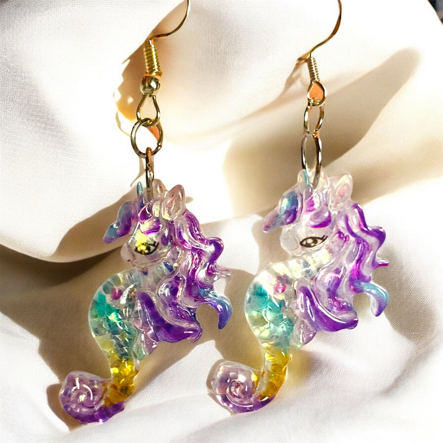 Sea Sirens Charm: Seahorse Earrings