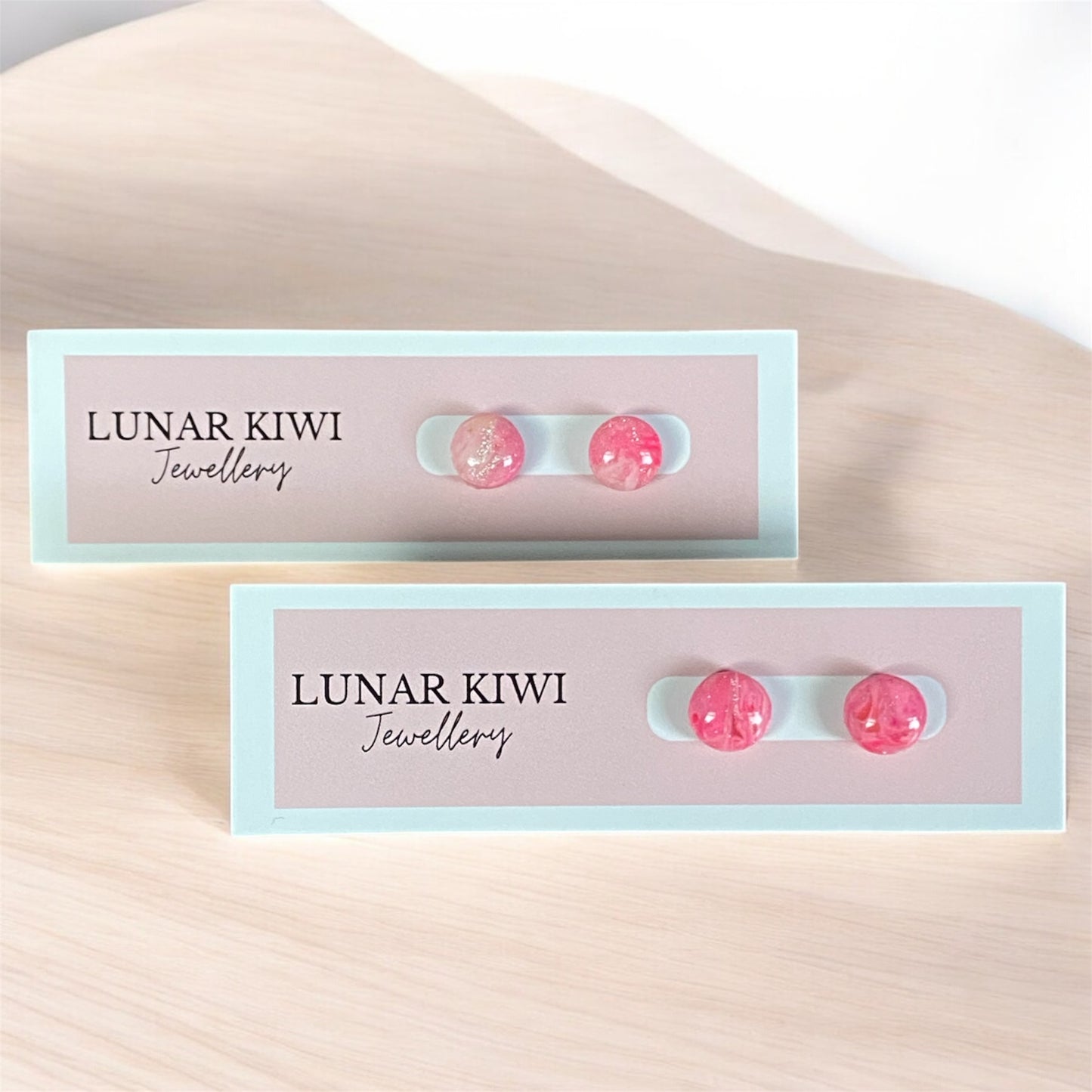 Blushing Stud Earrings