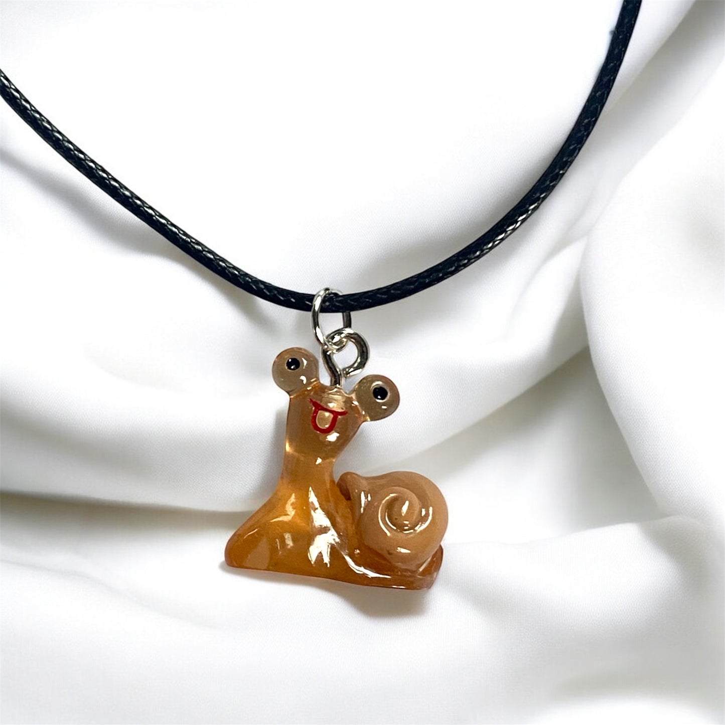 Fairy Snail Charm Necklaces