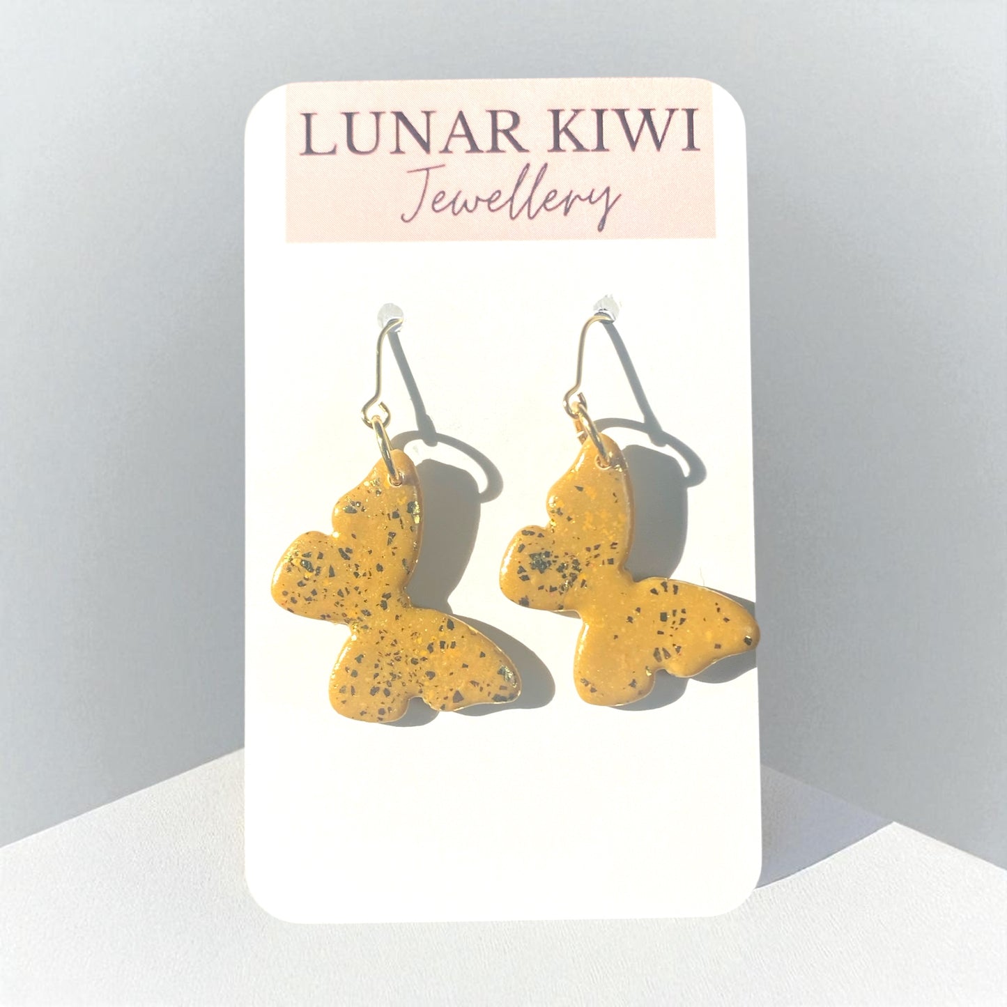 Golden Caramel Butterflies