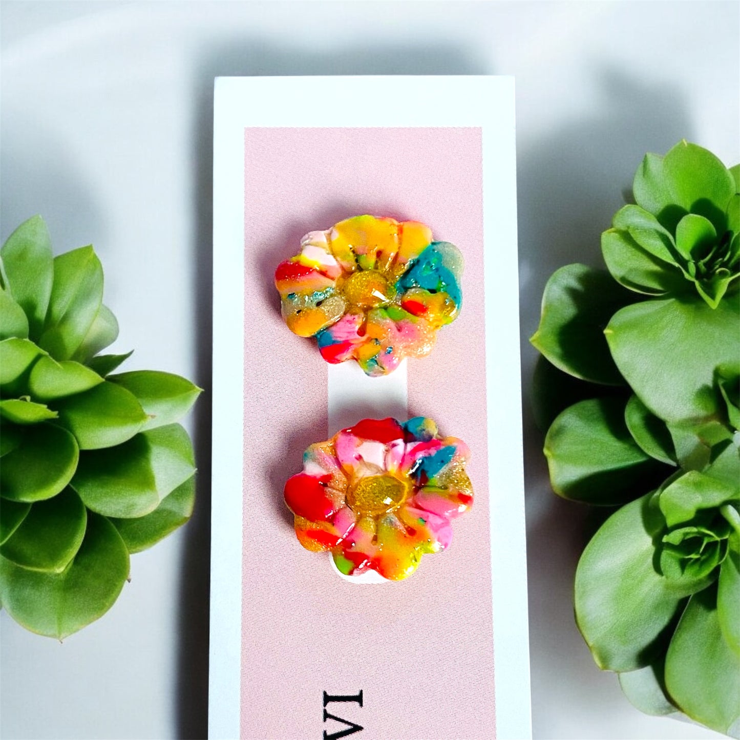 Party Petal Stud Earrings