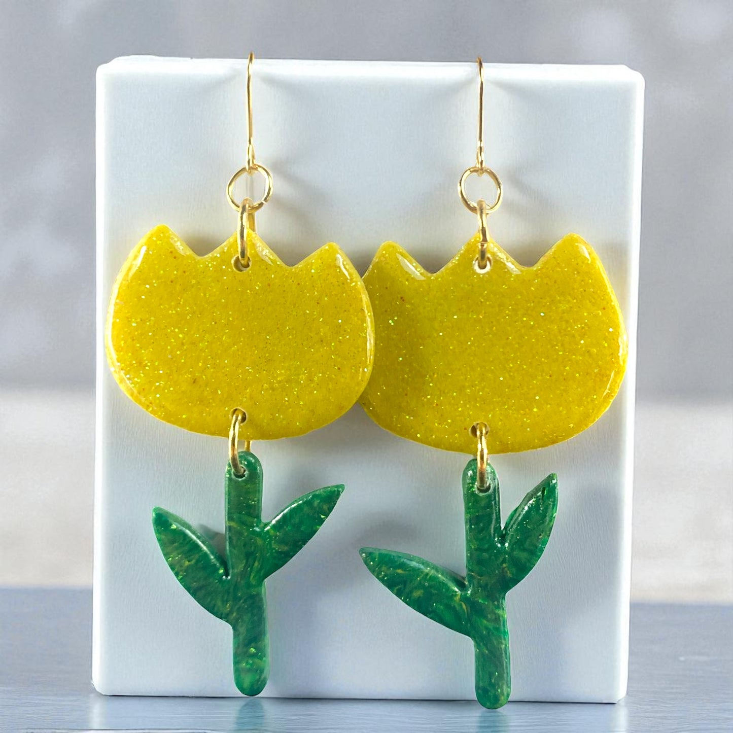 Spring Tulip Earrings 2.0