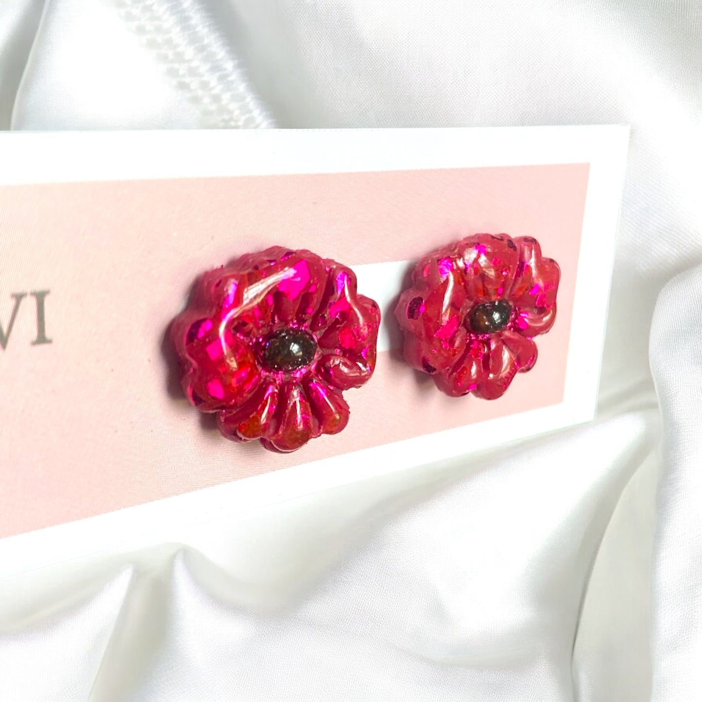 Tropical Bloom Stud Earrings