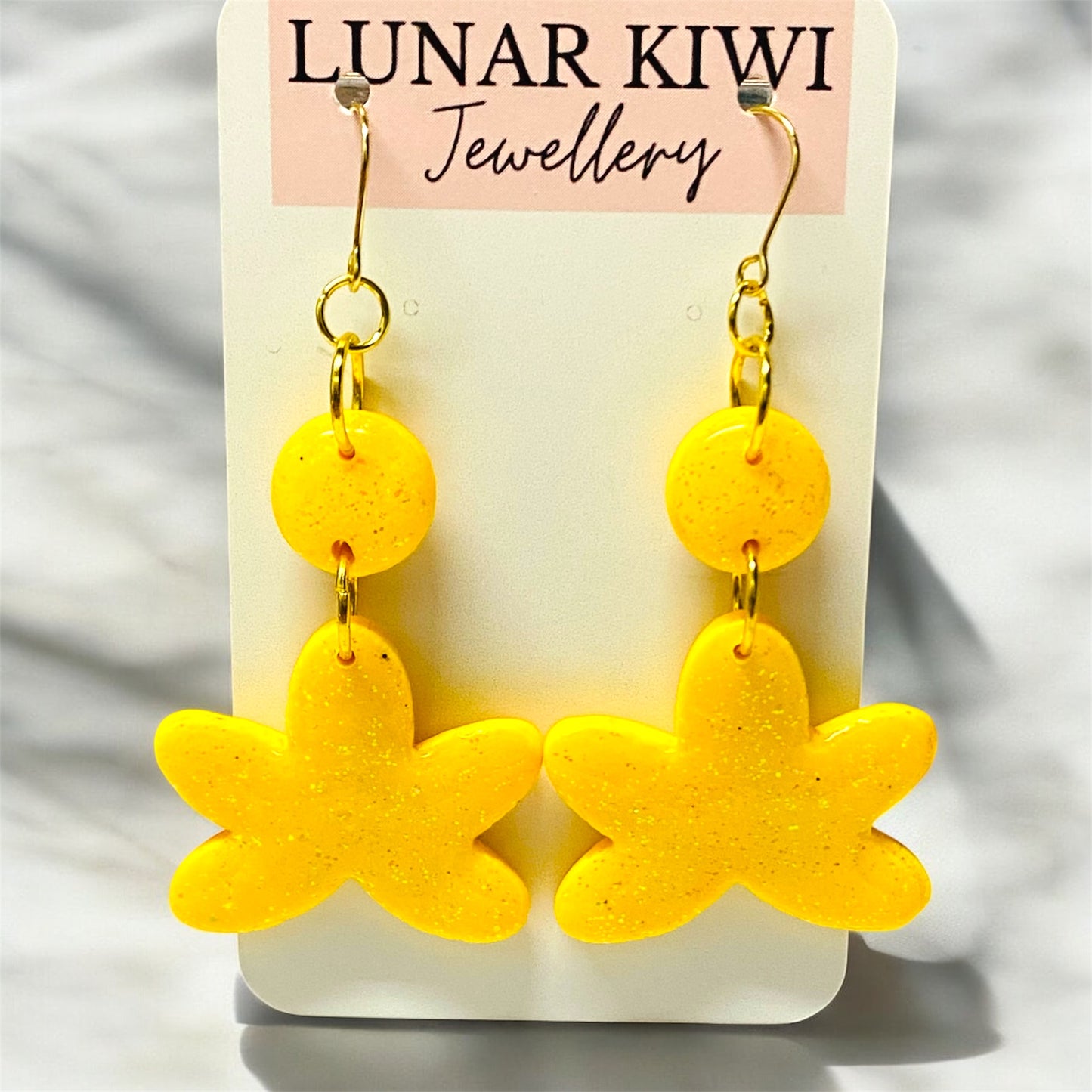 Sunlit Leaf Earrings