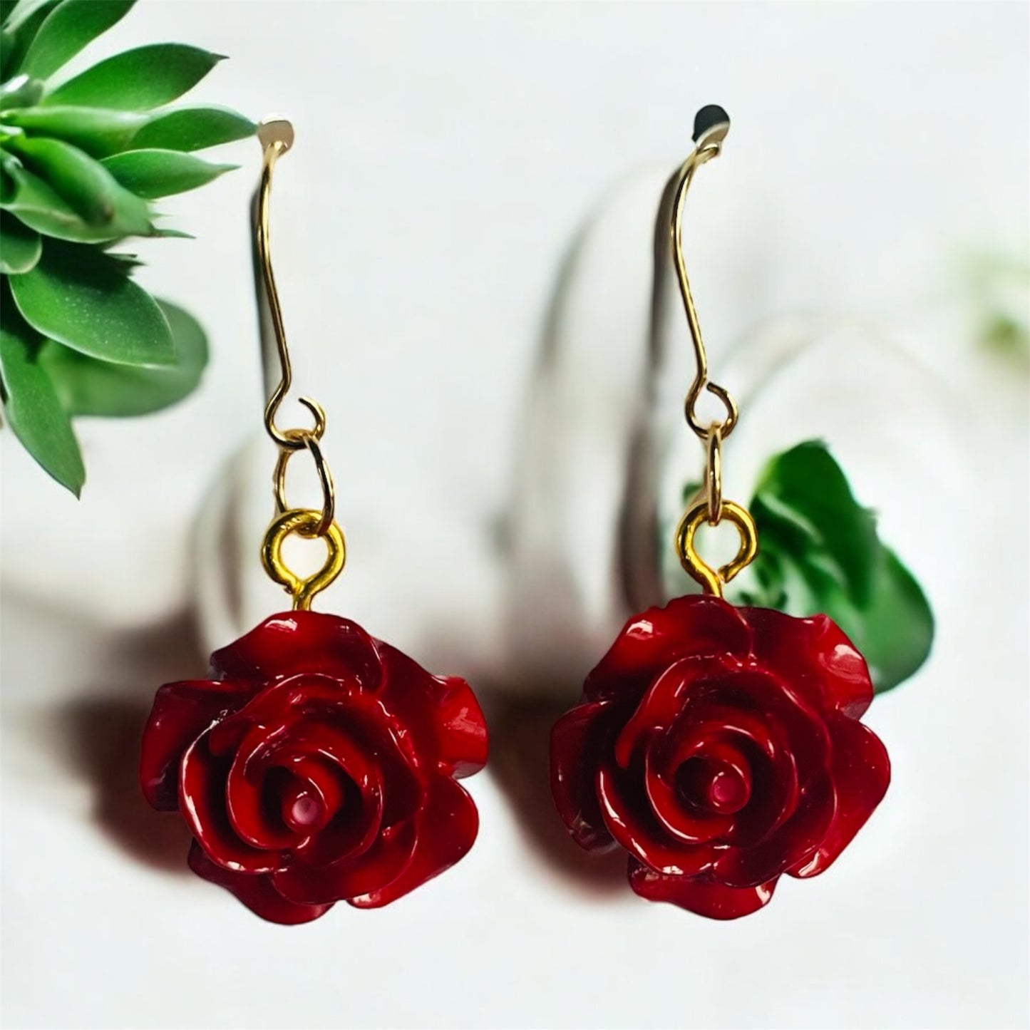 Rose Petal Kisses Earrings