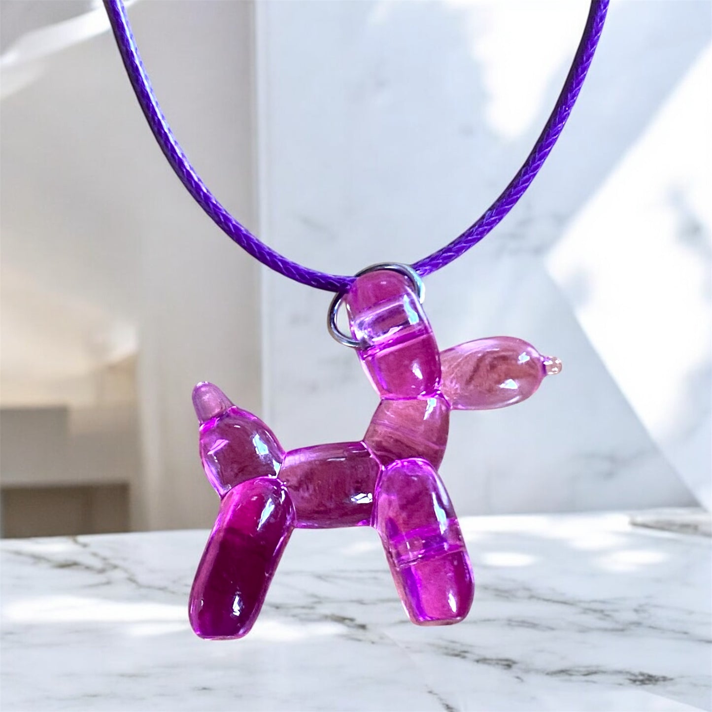 Balloon Dog Necklaces