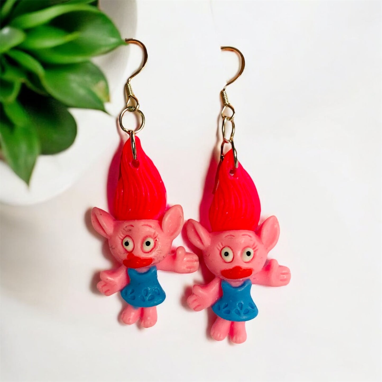 Poppy Troll Earrings