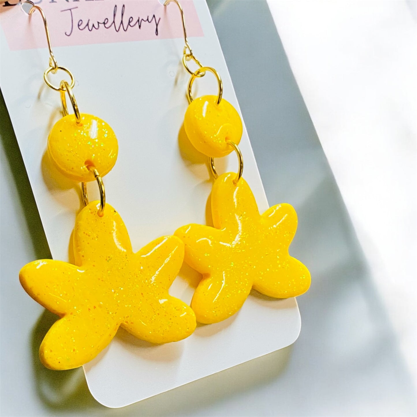 Sunlit Leaf Earrings