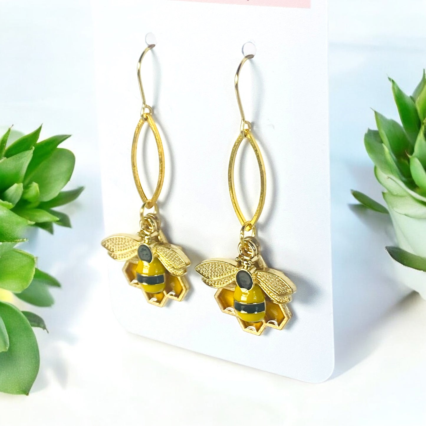 Bee Happy Earrings