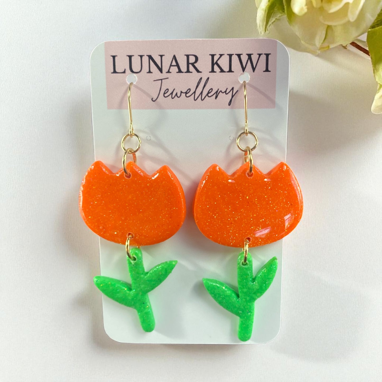 Spring Tulip Earrings 2.0