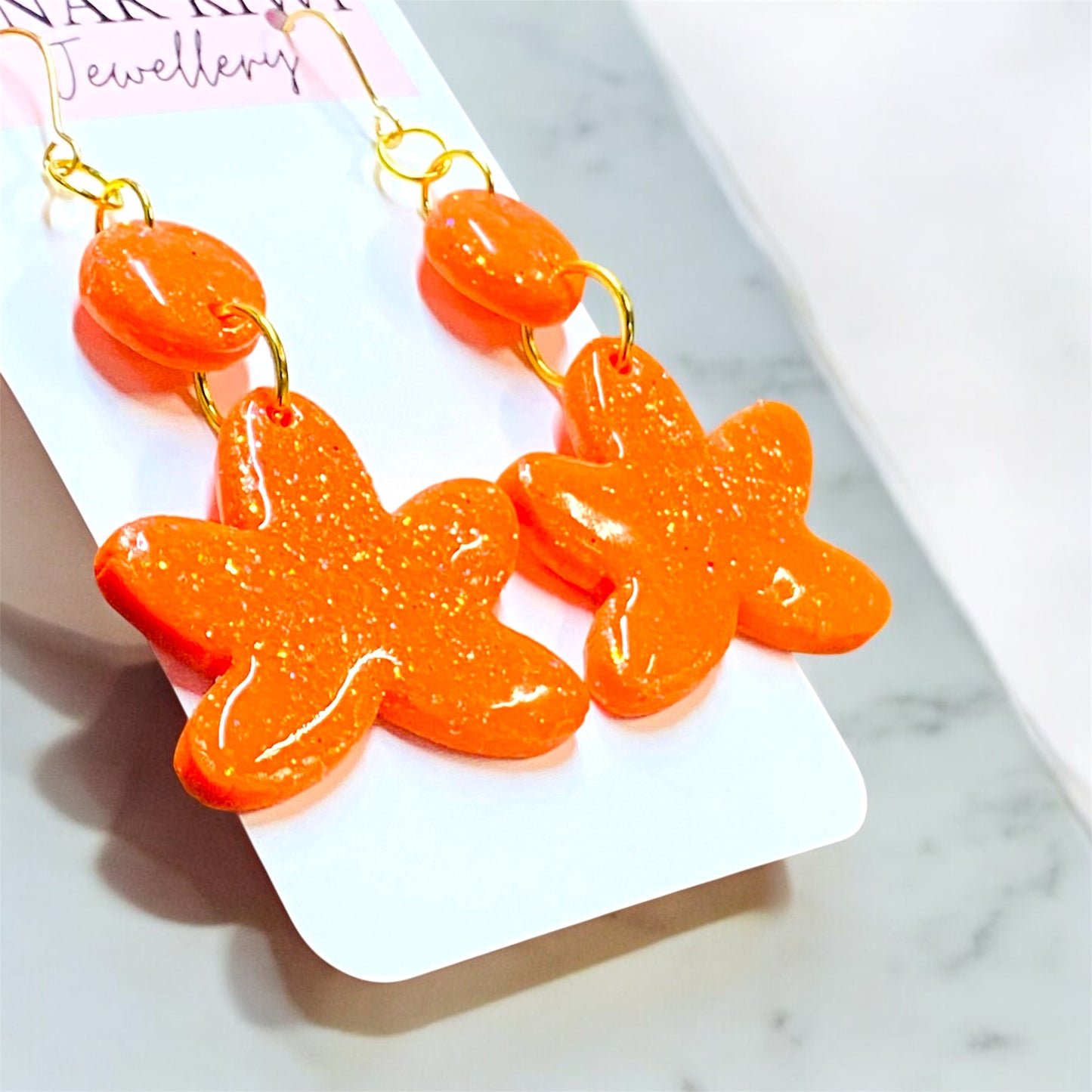 Sunlit Leaf Earrings
