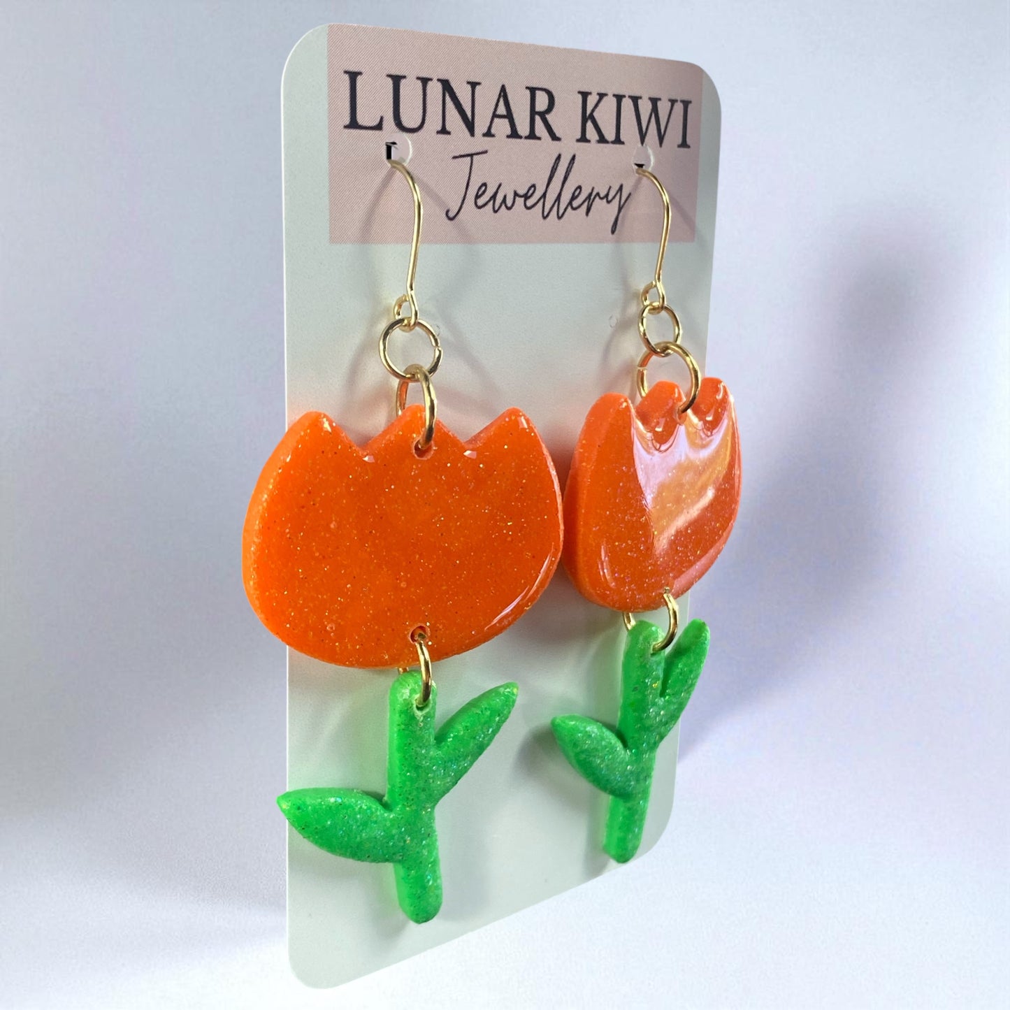 Spring Tulip Earrings 2.0