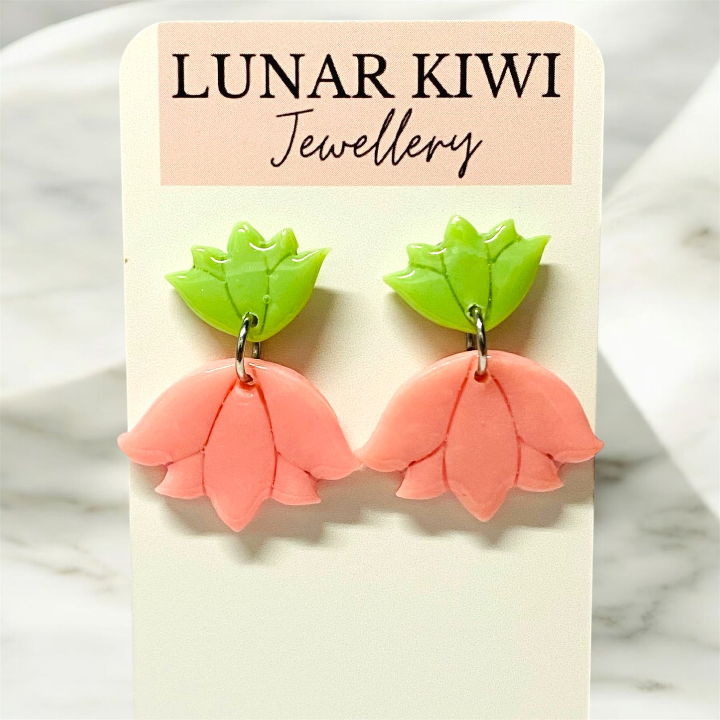 Mindful Bloom Lotus Earrings