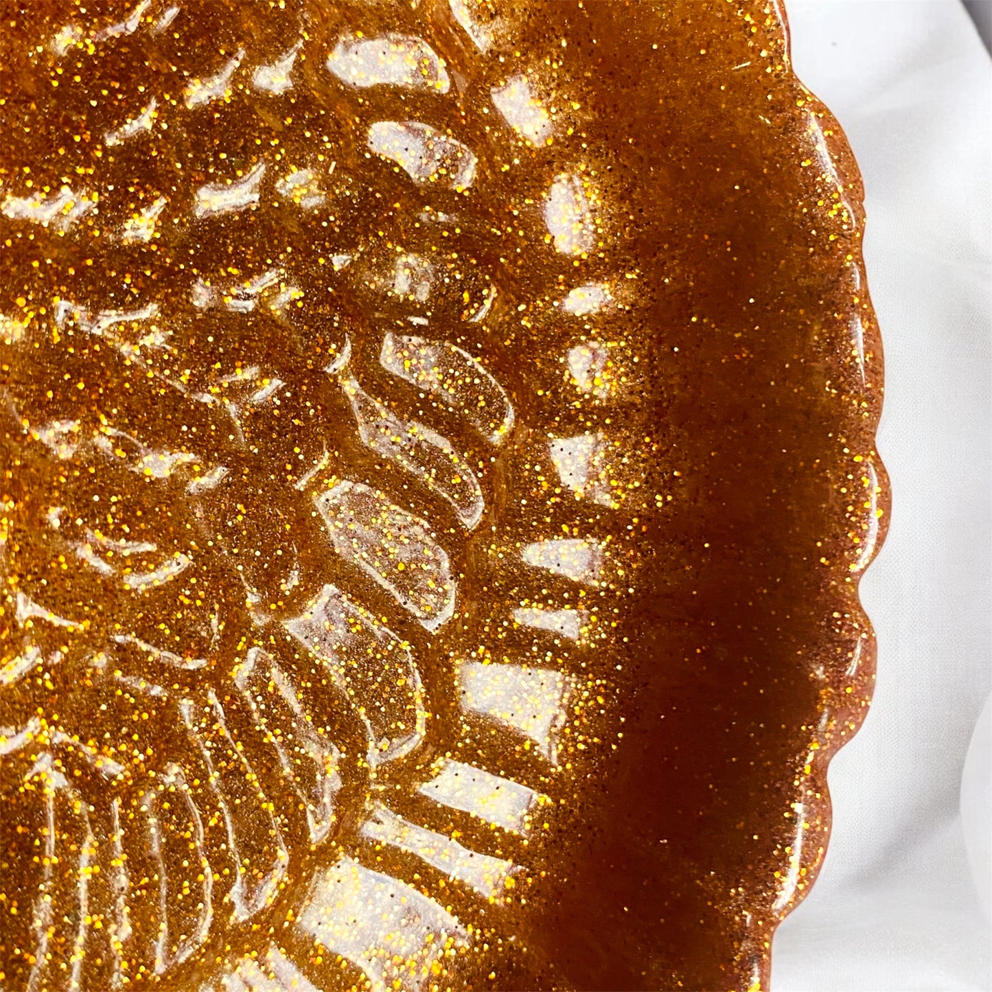 Heavenly Sparkle Angel Wing Trinket Dish