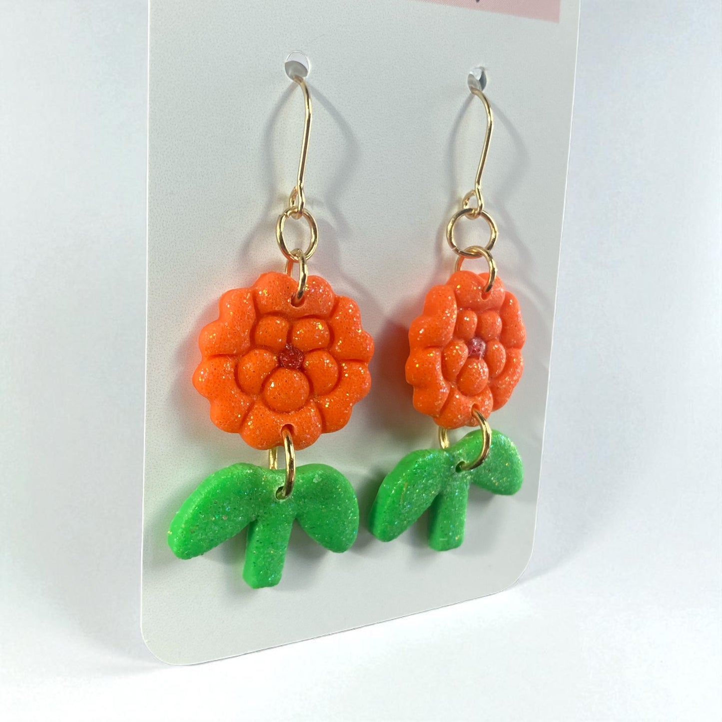 Orange Blossom Earrings