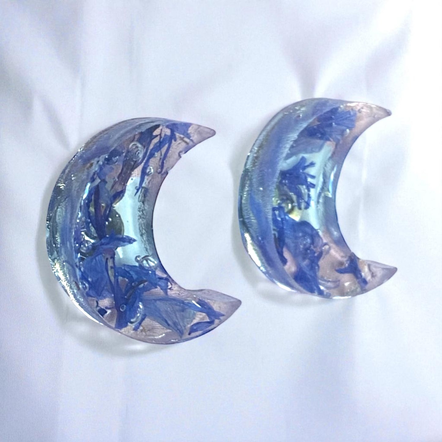 Lunar Bloom Studs