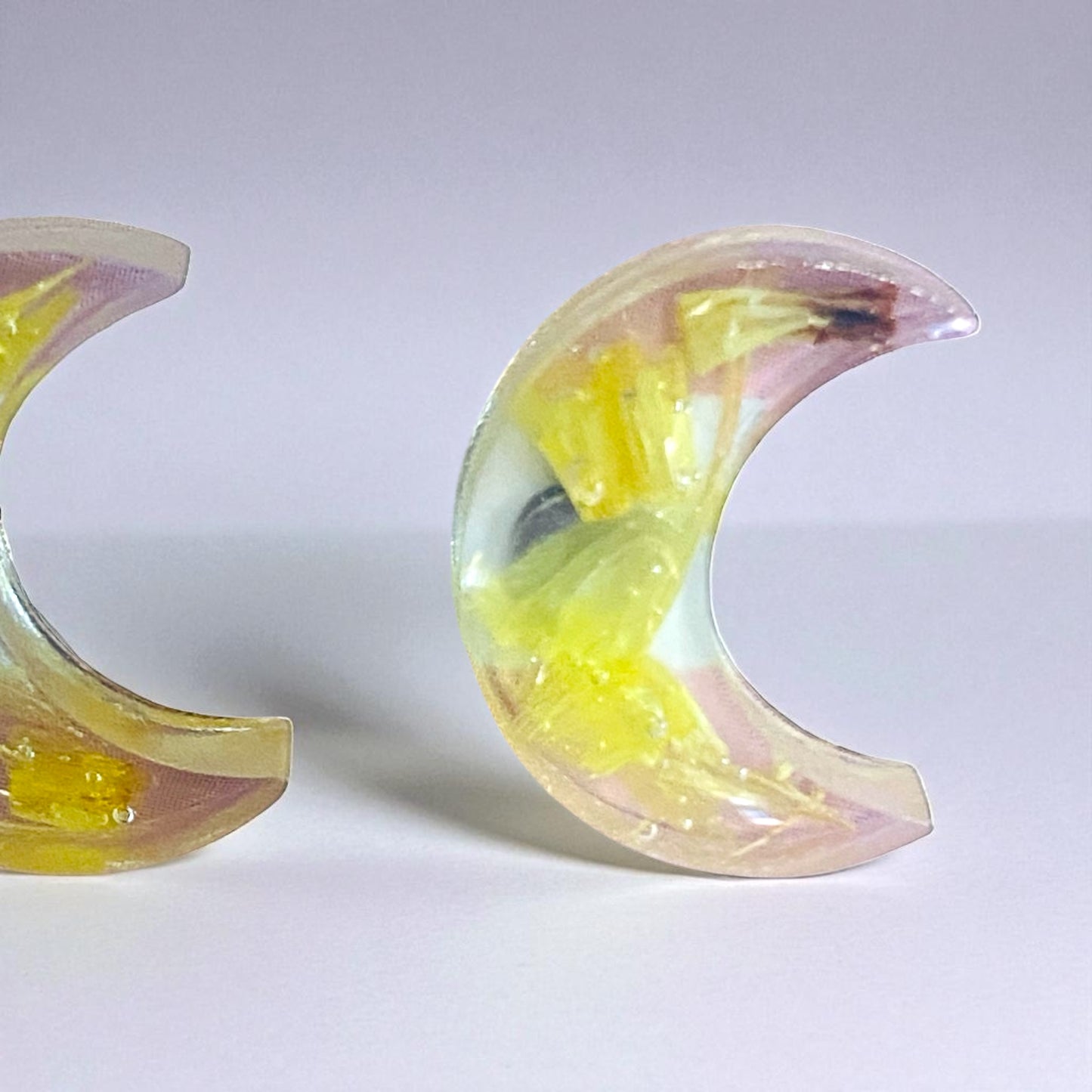 Lunar Bloom Studs