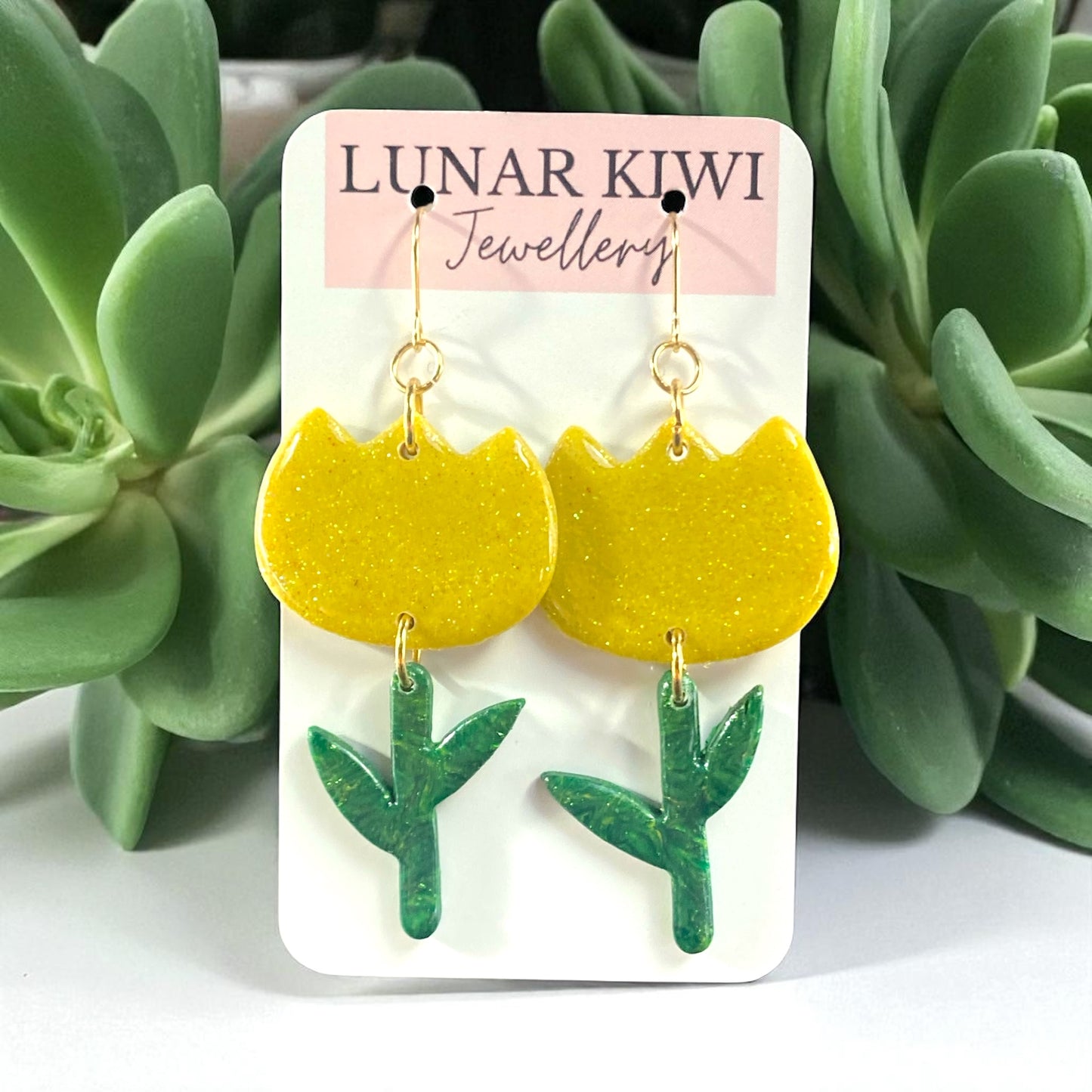 Spring Tulip Earrings 2.0