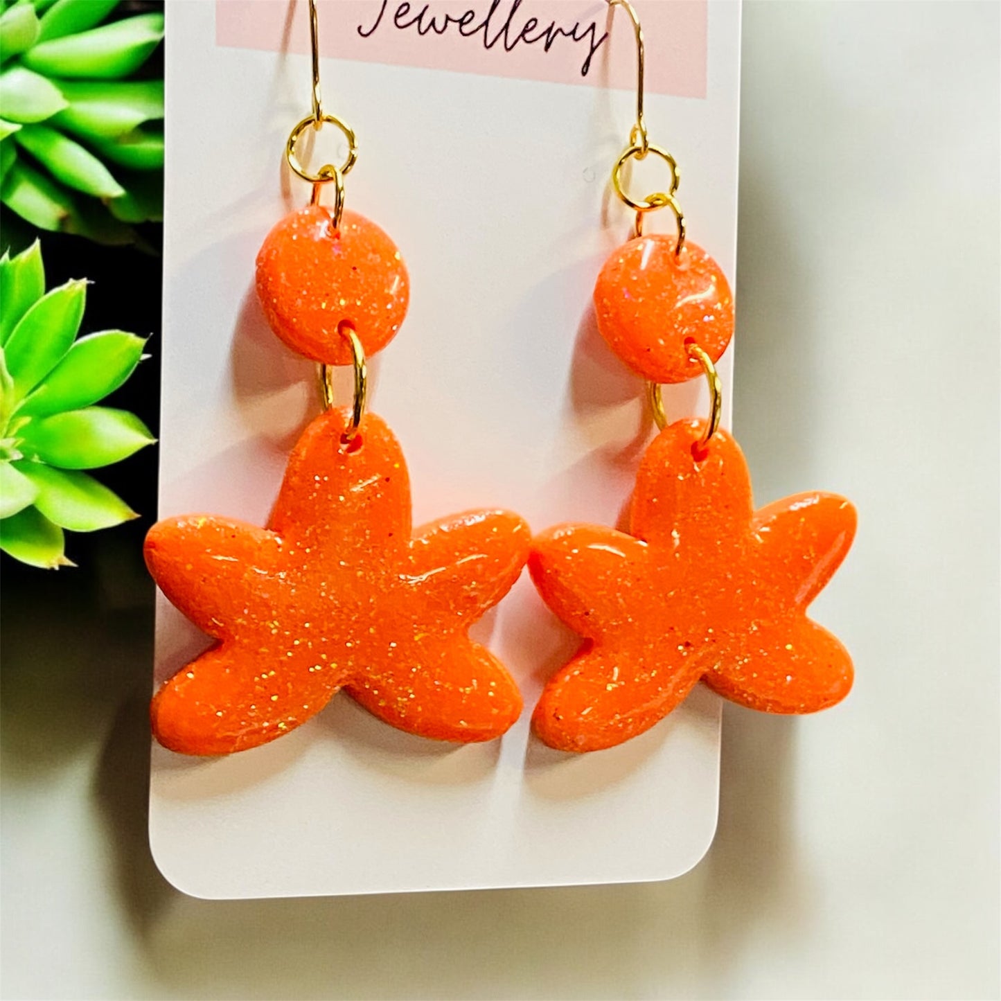 Sunlit Leaf Earrings