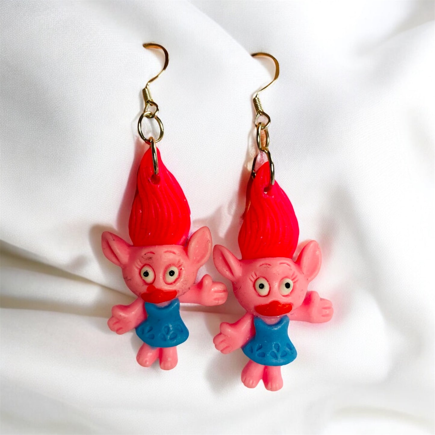 Poppy Troll Earrings