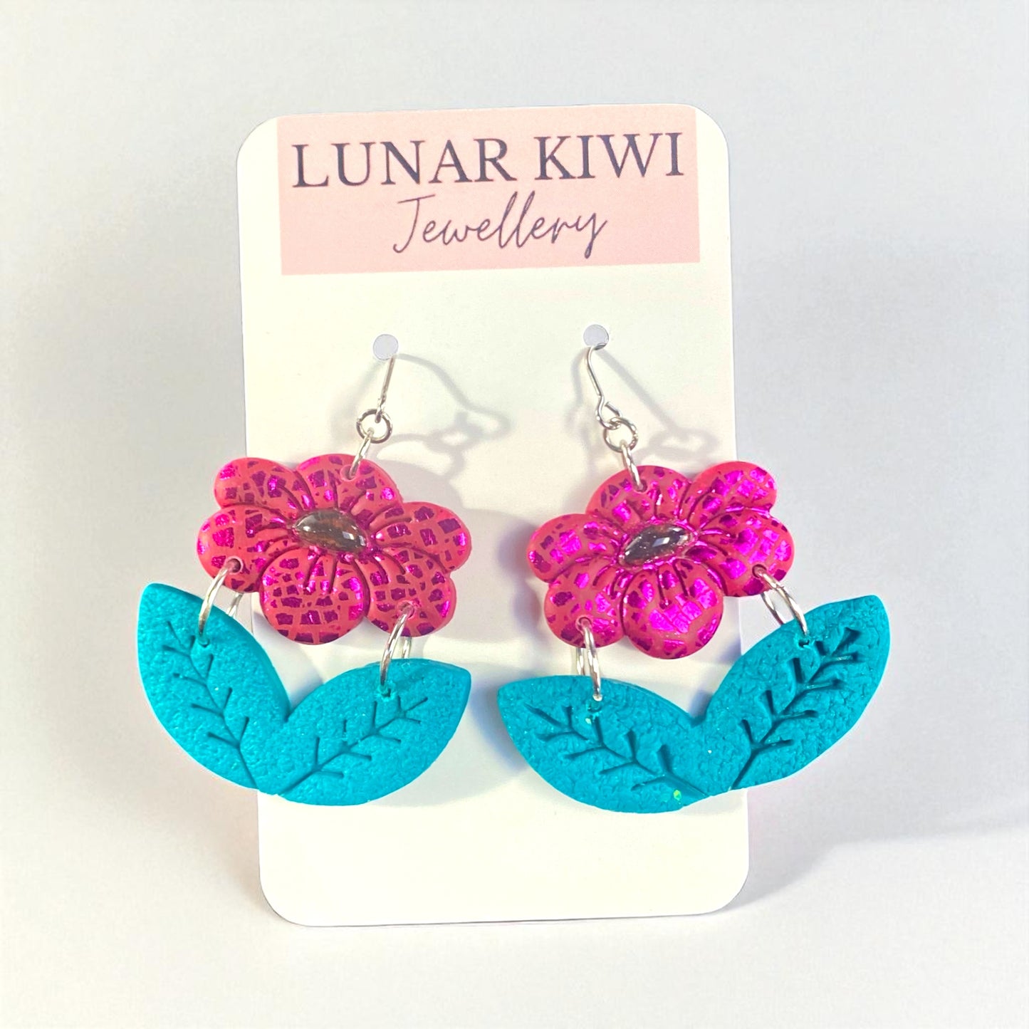 Purple Bloom Earrings