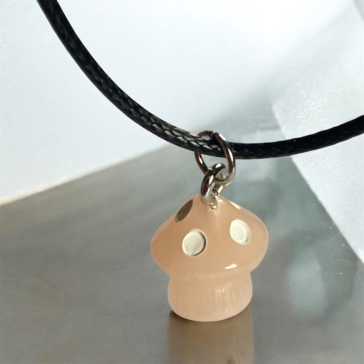 Fairy Mushroom Necklace