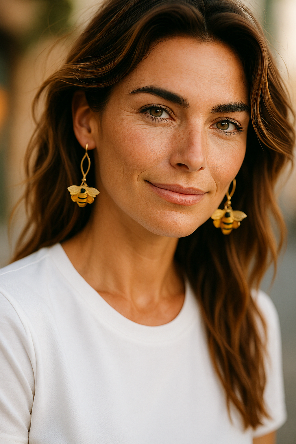 Bee Happy Earrings