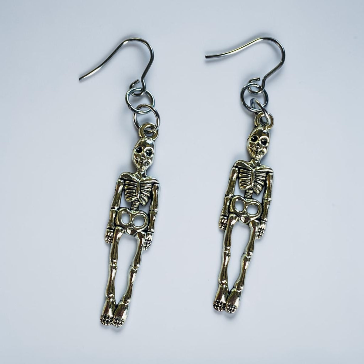 Skeleton Dangly Earrings