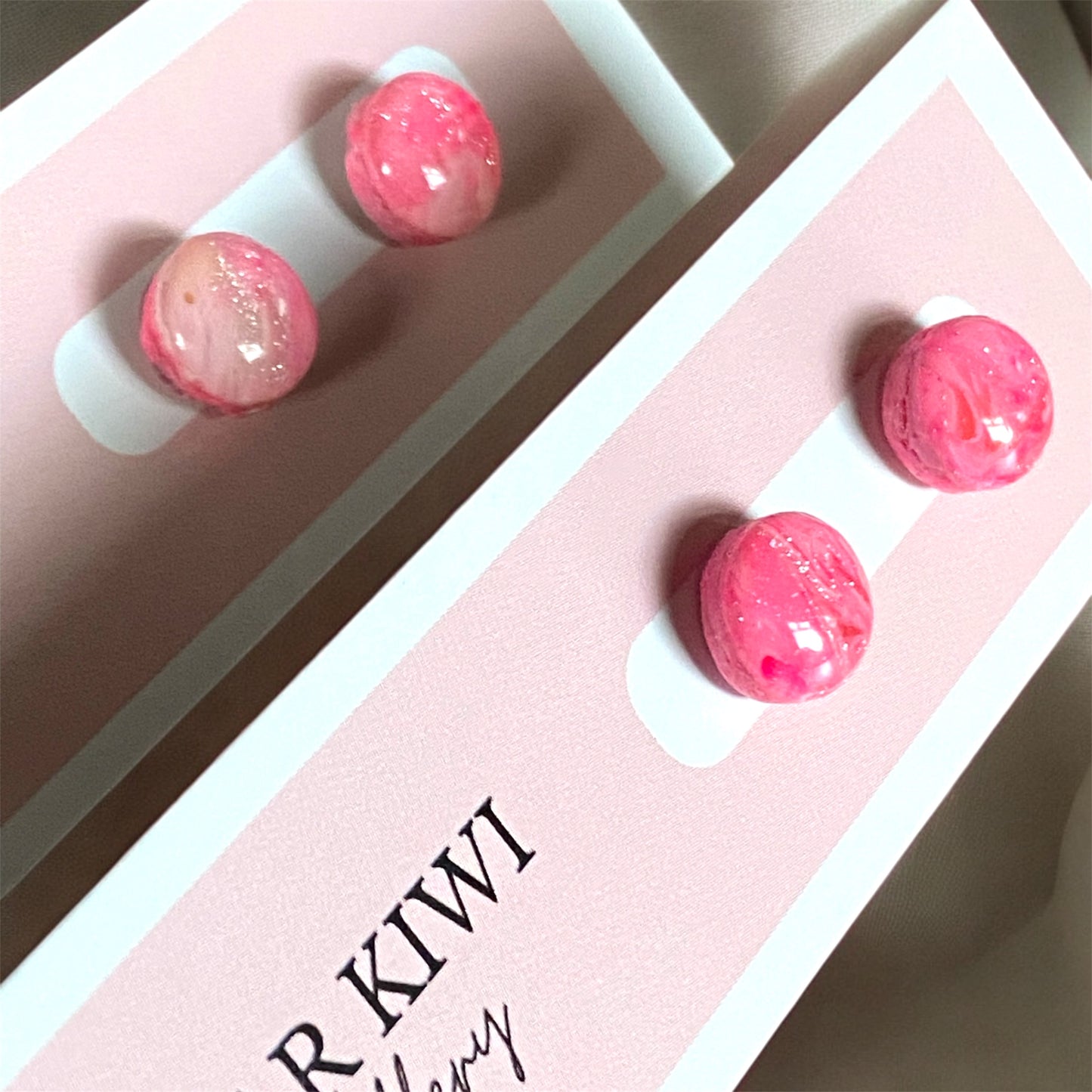 Blushing Stud Earrings