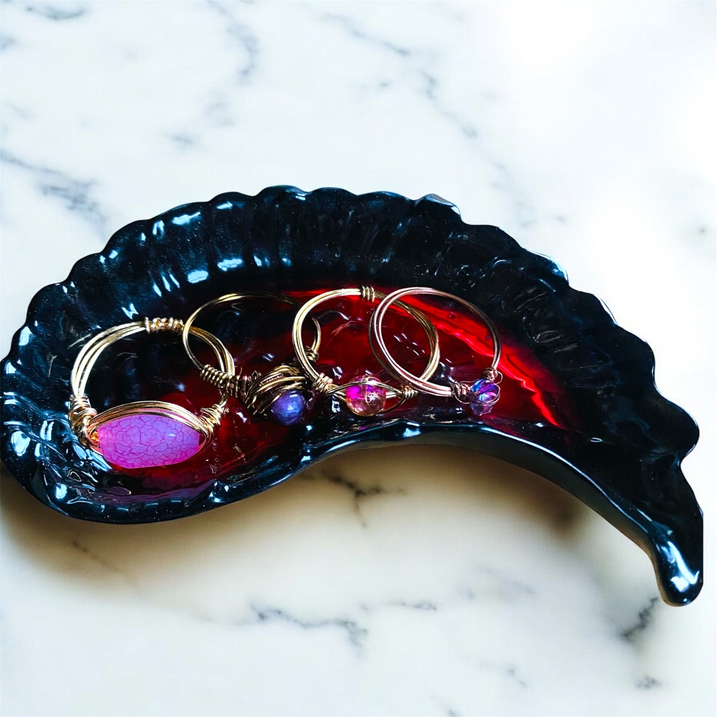 Fallen Angel Wing Trinket Dish