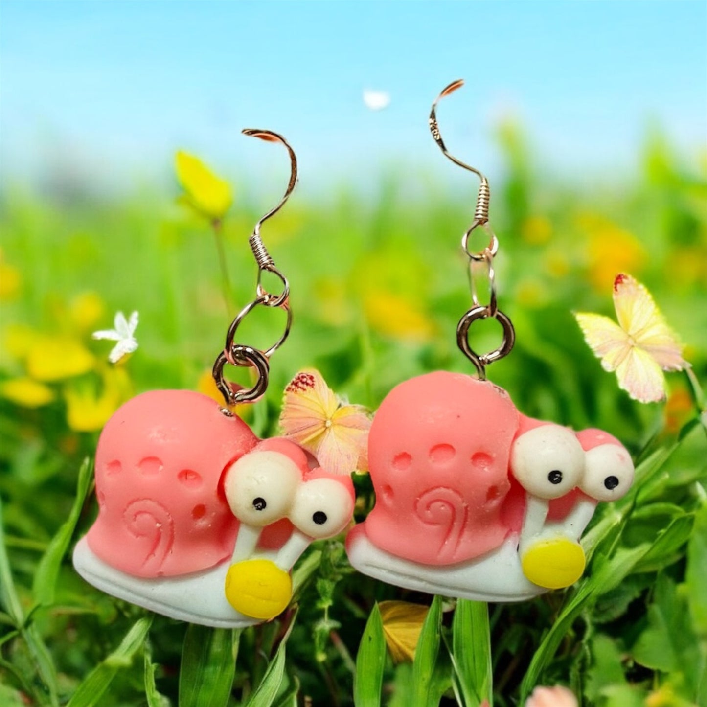 Gary The Snail Earrings