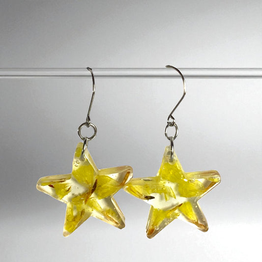 Stellar Bloom Dangly Earrings