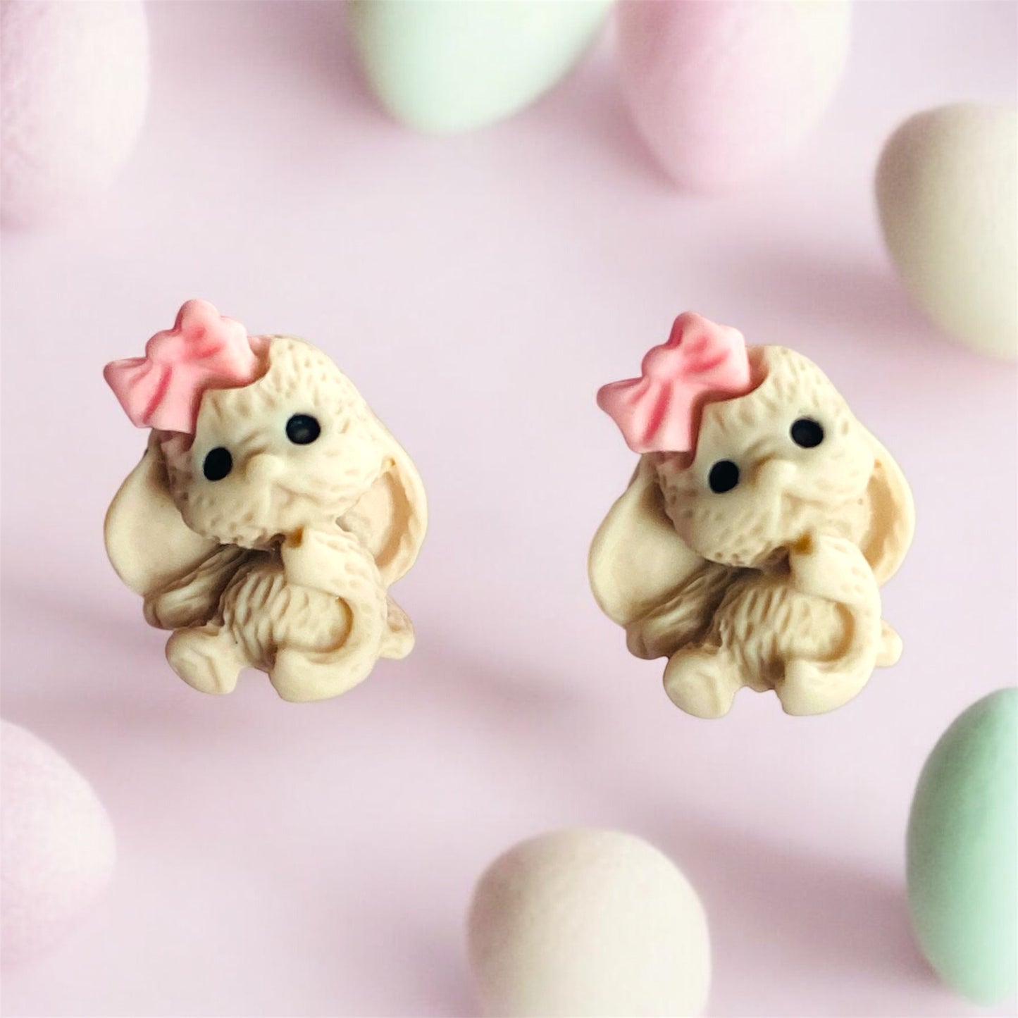 Rosie Rabbit Stud Earrings
