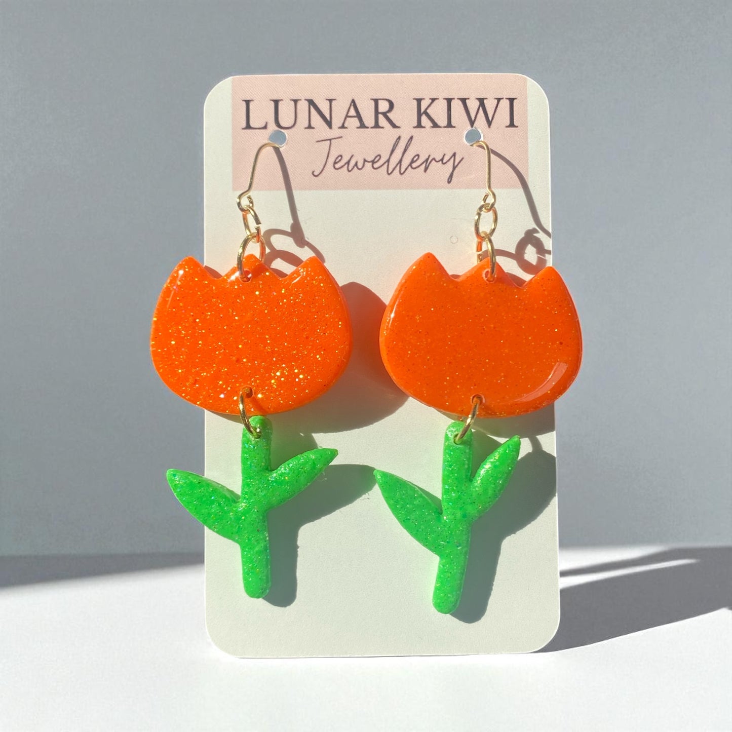 Spring Tulip Earrings 2.0