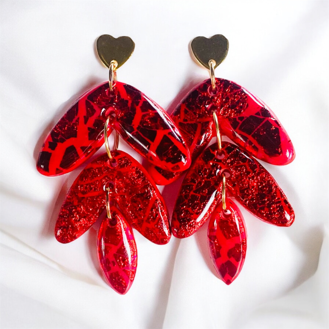Ruby Rush Earrings
