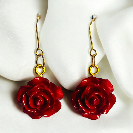 Rose Petal Kisses Earrings