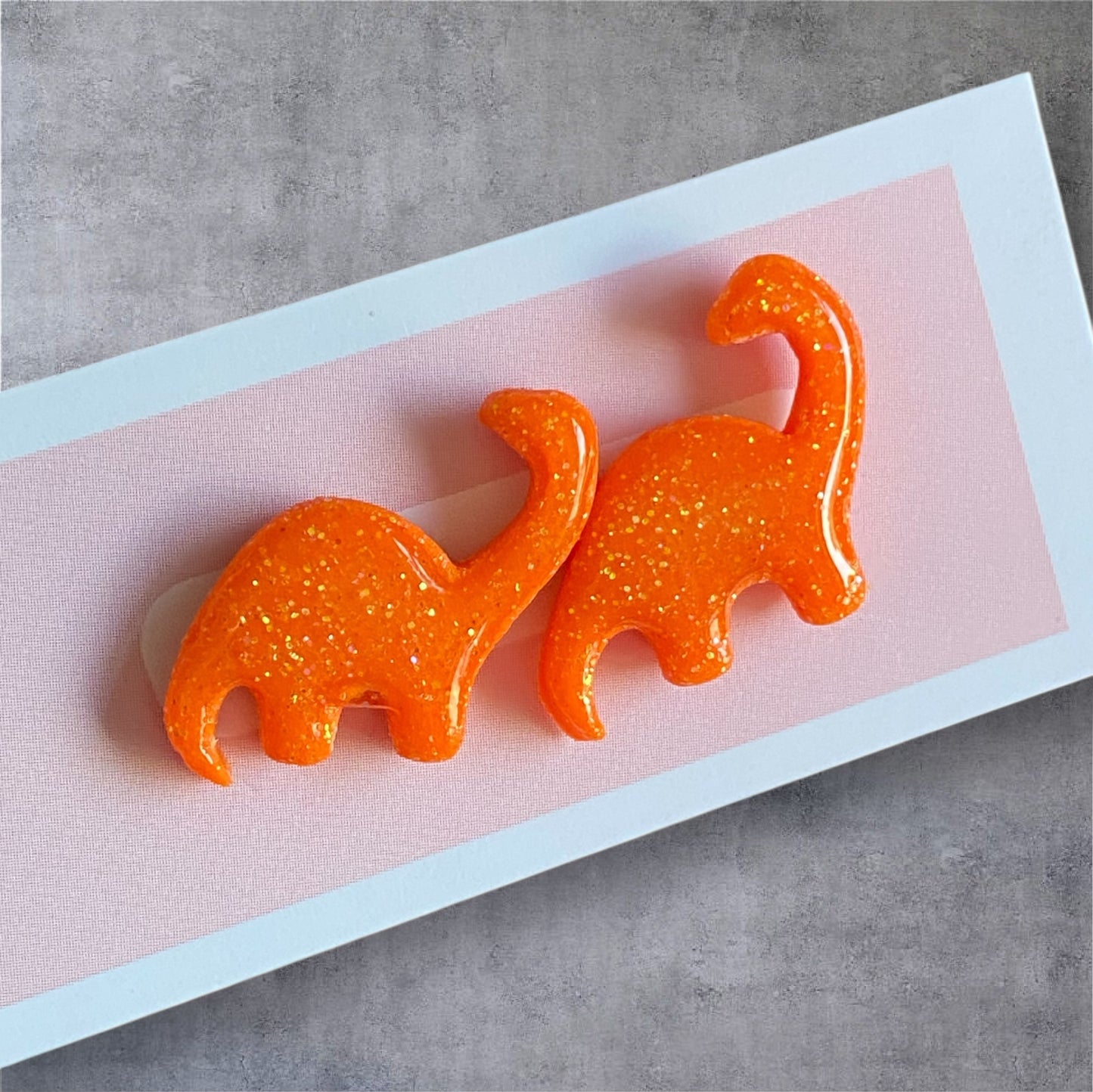 Long Neck Dino Studs