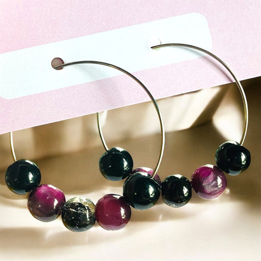 Purple Haze Hoops