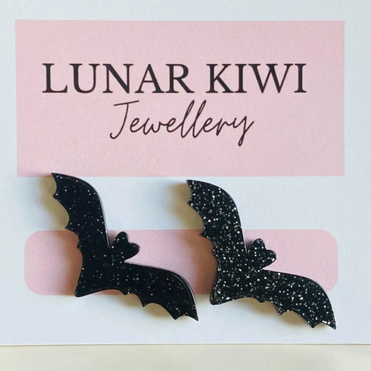 Midnight Bat Studs