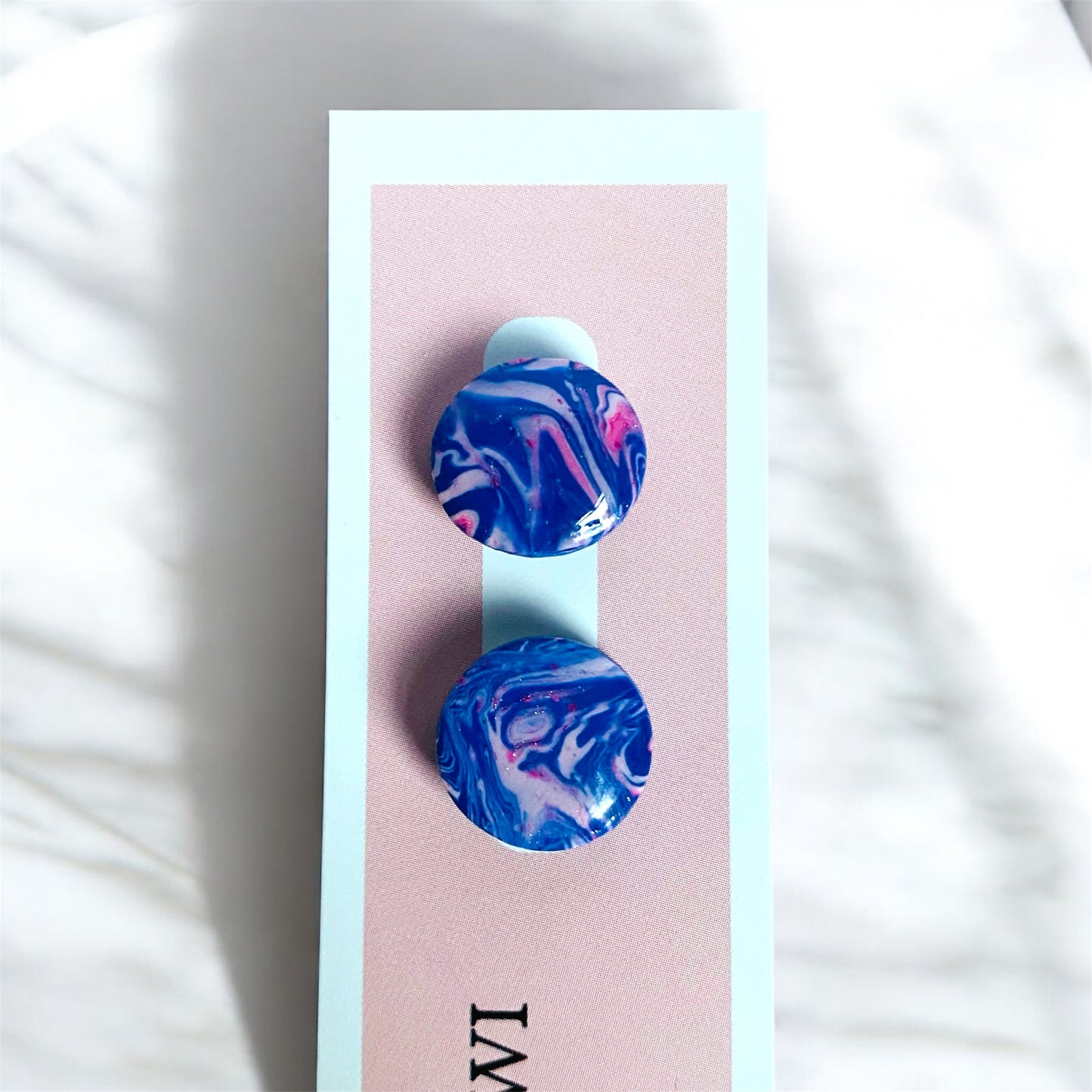 Lavender Dream Circle Studs
