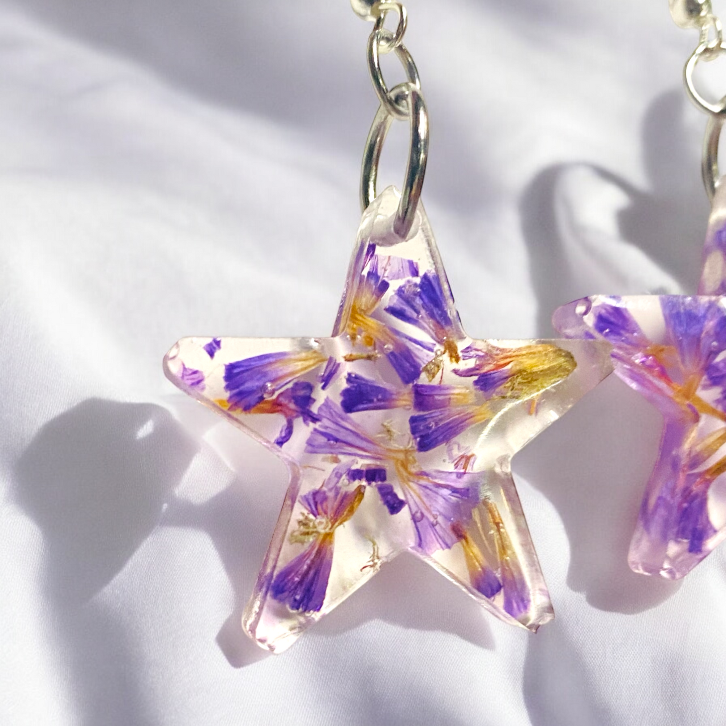 Stellar Bloom Dangly Earrings