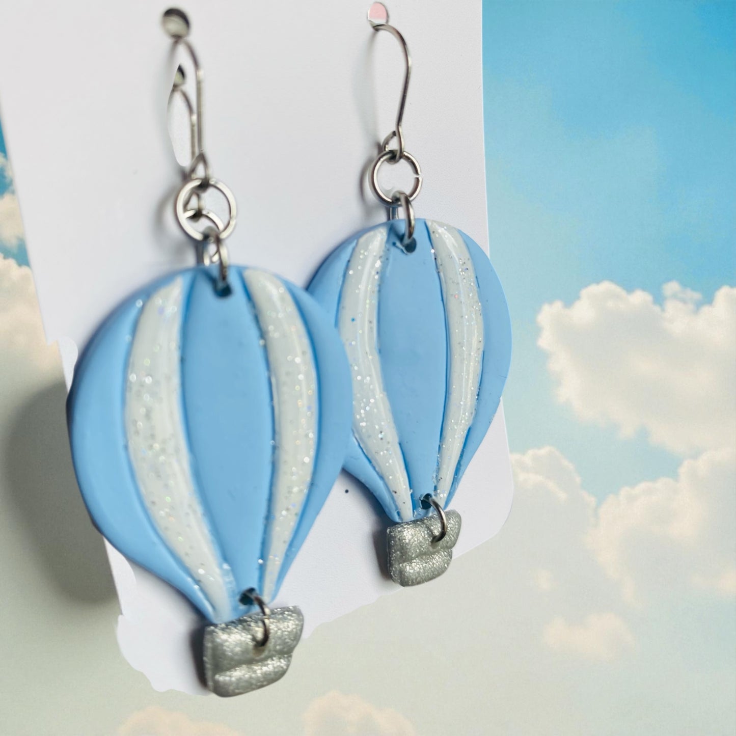 Hot Air Balloon Earrings