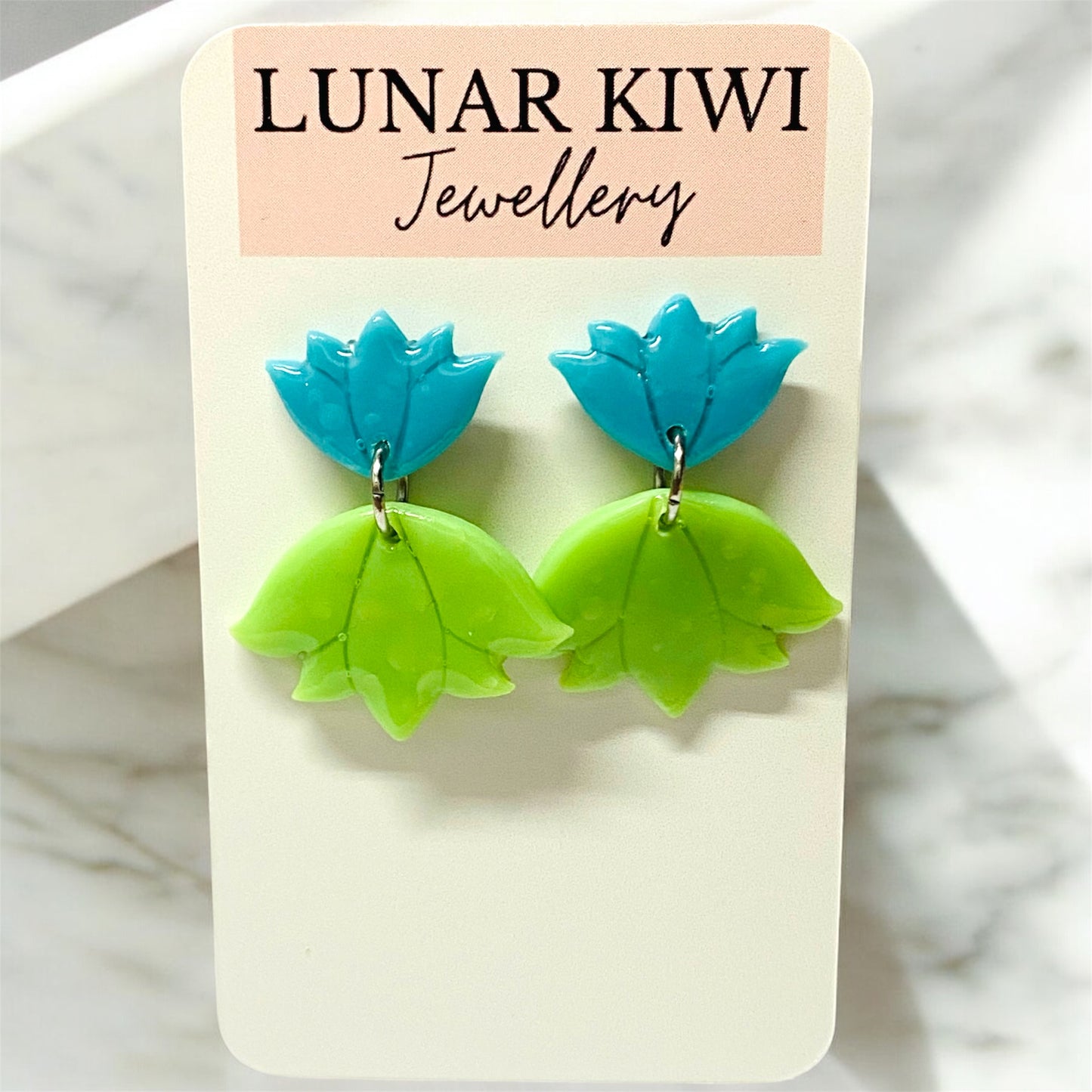 Mindful Bloom Lotus Earrings