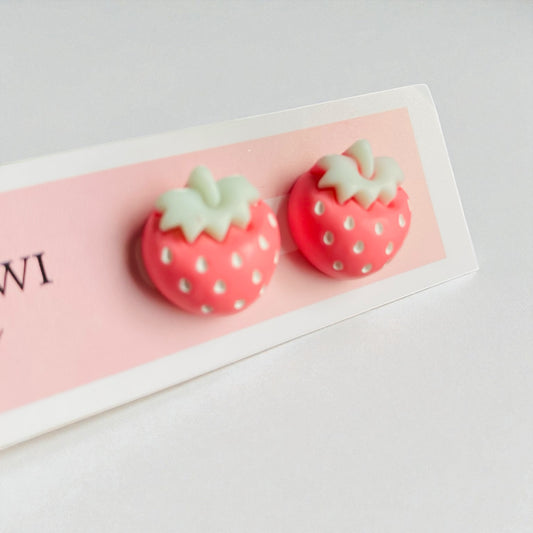 Strawberry Stud Earrings