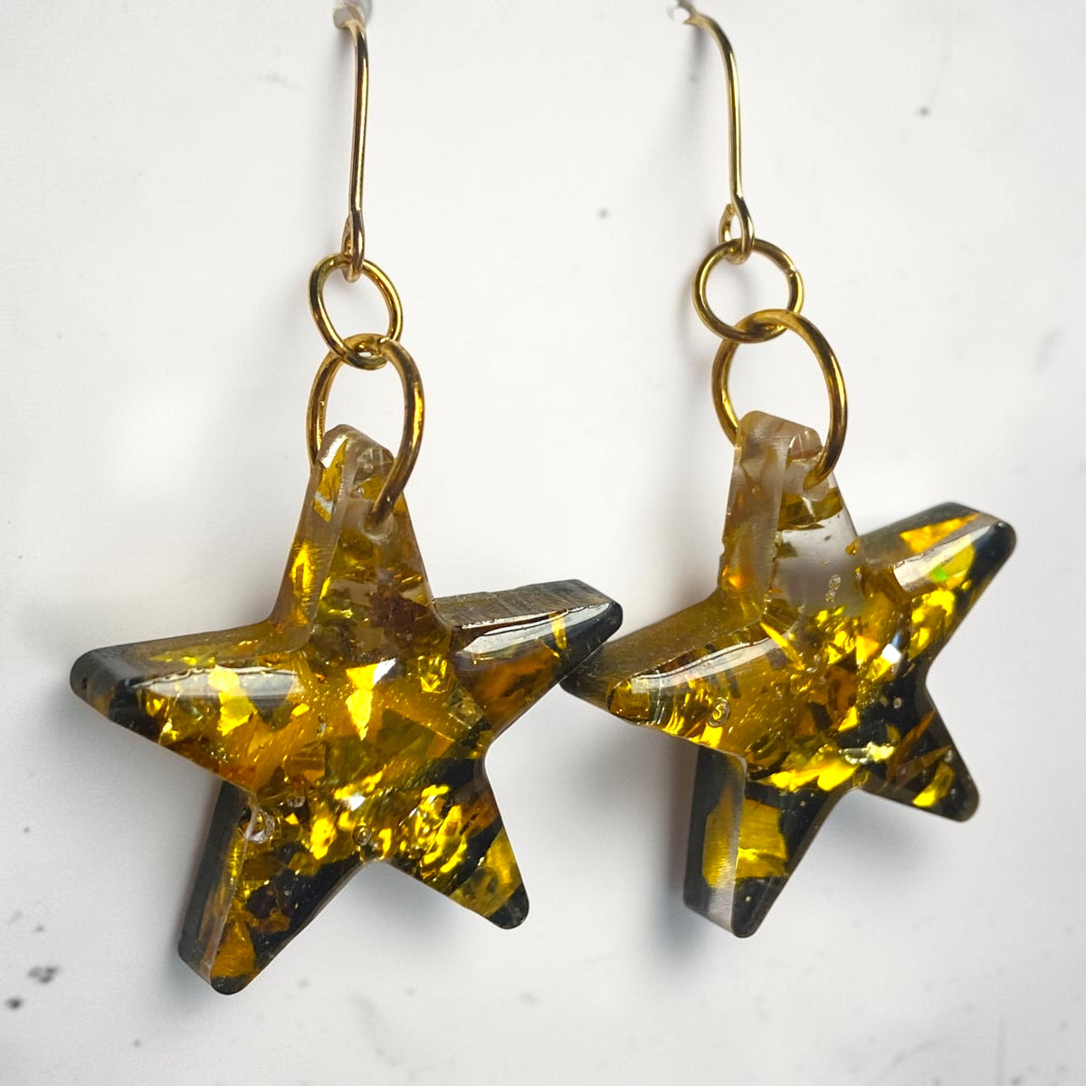 Golden Stardust Earrings