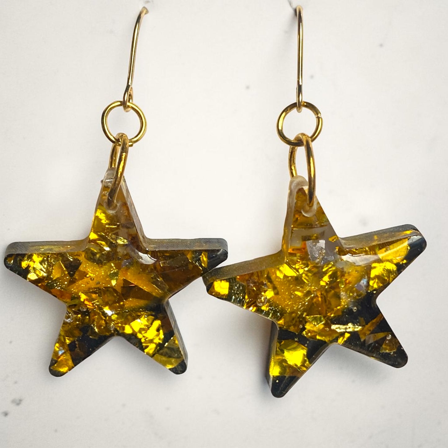 Golden Stardust Earrings