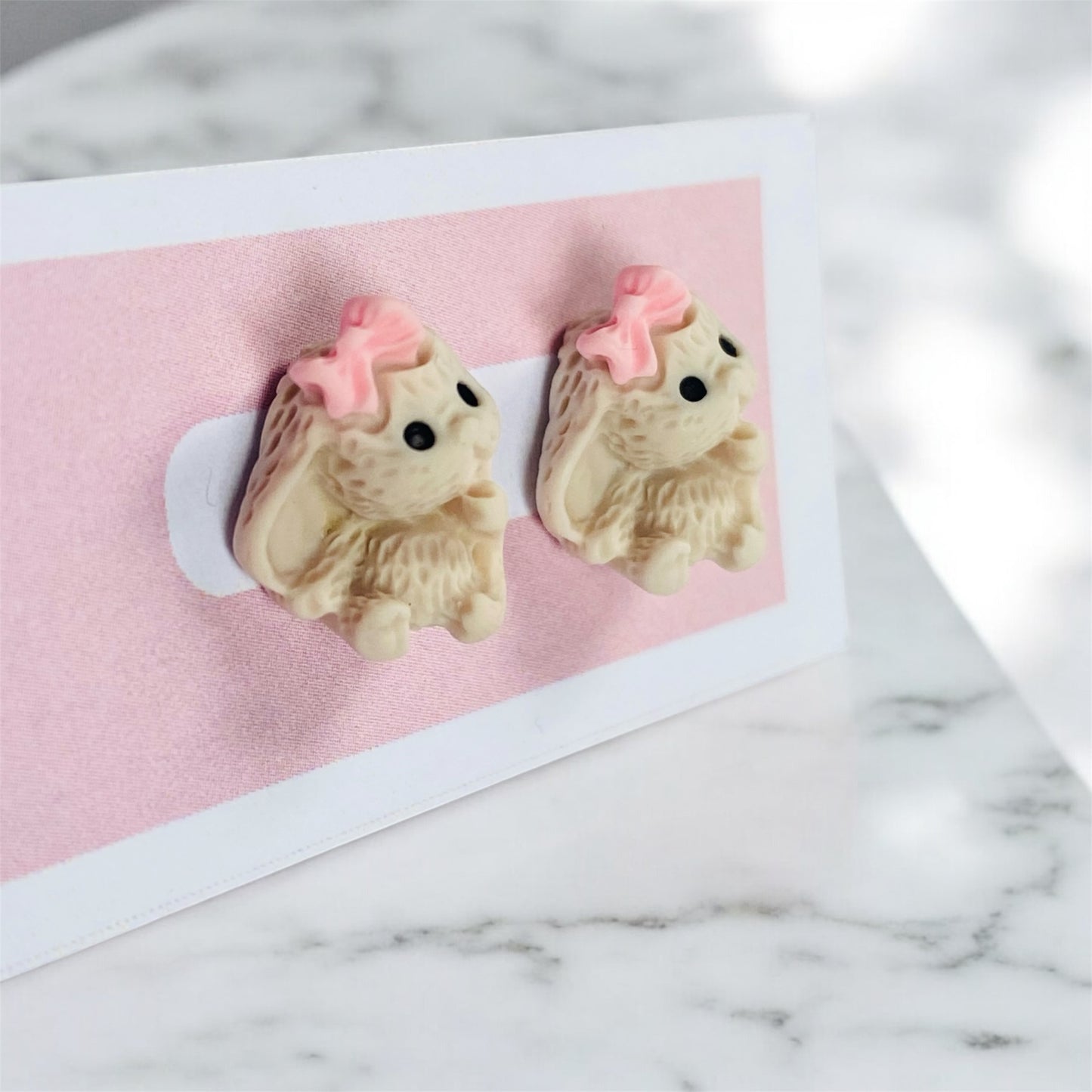 Rosie Rabbit Stud Earrings