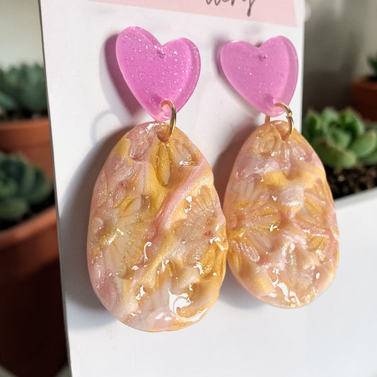 Golden Blush Egg Drops