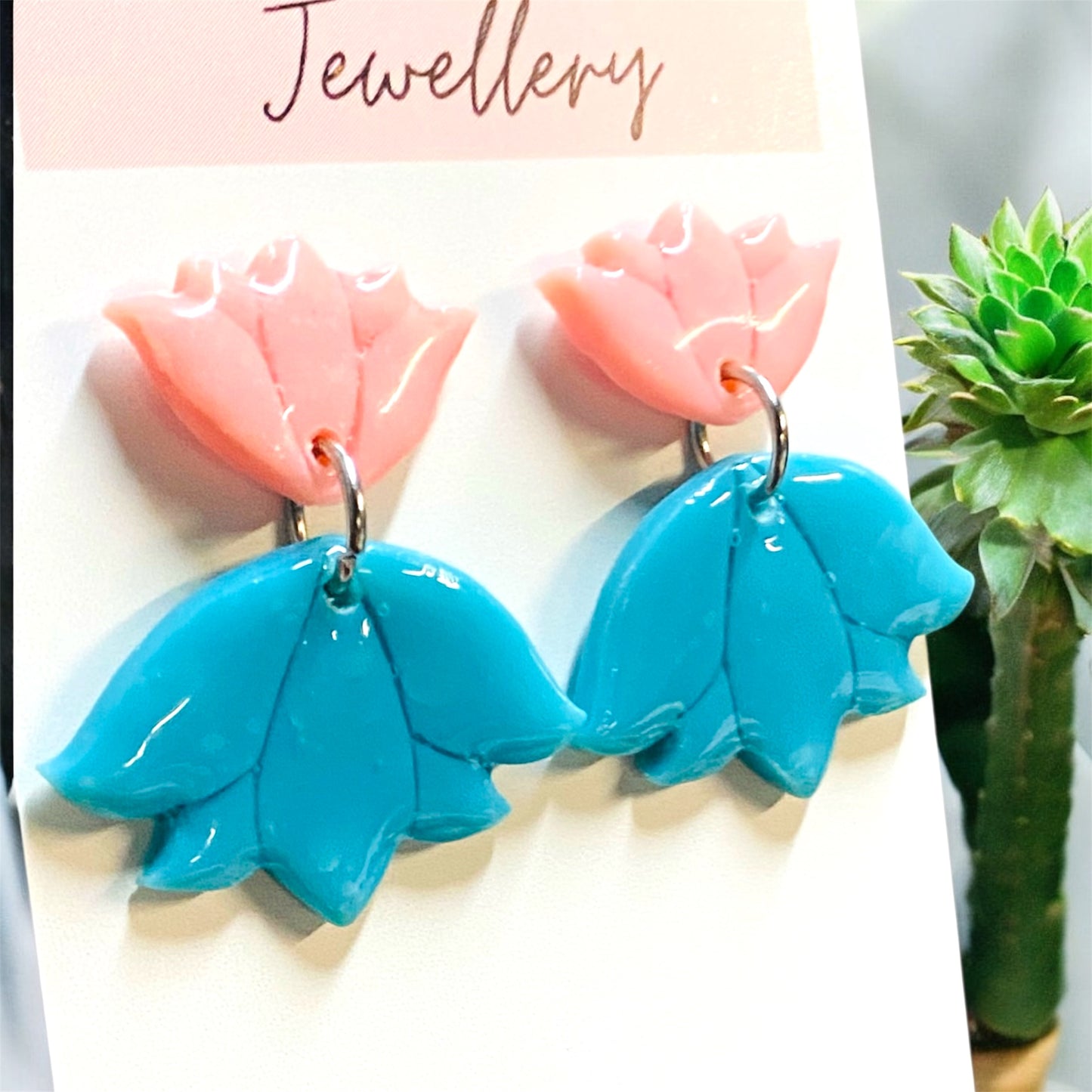 Mindful Bloom Lotus Earrings